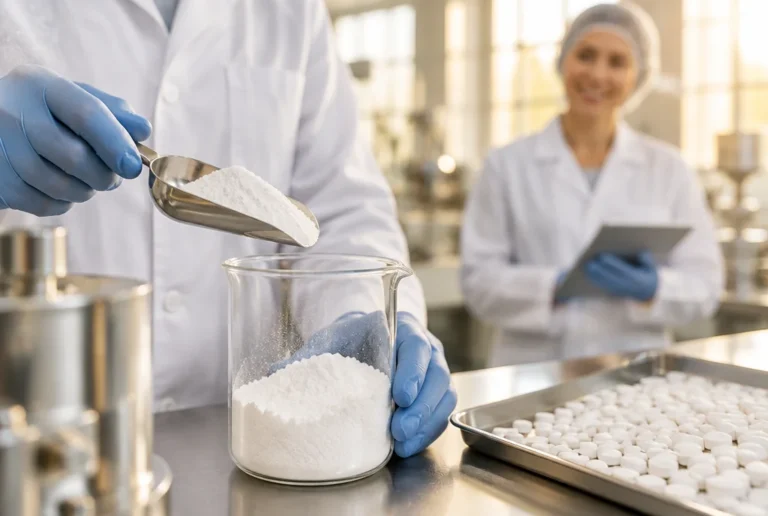 Microcrystalline cellulose MCC powder used in tablet production